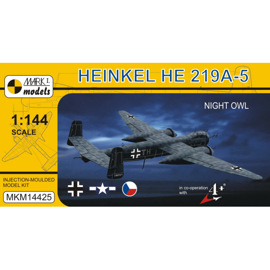 Mark I Mkm144025 1/144 Heinkel He 219a-5 Uhu Night Owl German Heavy Bomber