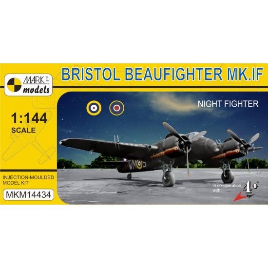 Mark I Mkm144034 1/144 Bristol Beaufighter Mk.if Night Fighter British Bomber