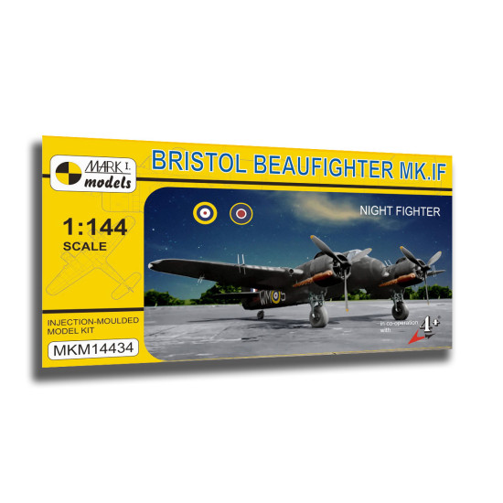 Mark I Mkm144034 1/144 Bristol Beaufighter Mk.if Night Fighter British Bomber