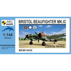 Mark I Mkm144035 1/144 Bristol Beaufighter Mk.ic Coastal Patrol British Fighter