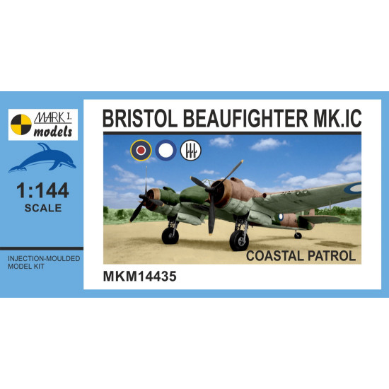 Mark I Mkm144035 1/144 Bristol Beaufighter Mk.ic Coastal Patrol British Fighter