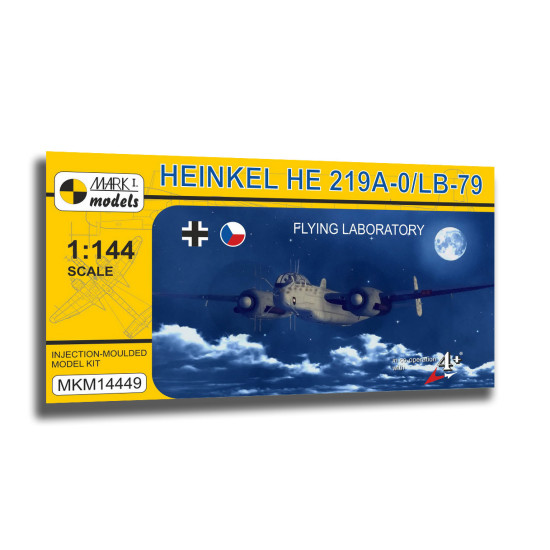 Mark I Mkm144049 1/144 Heinkel He 219a-0/Lb-79 Flying Laboratory Heavy Bomber