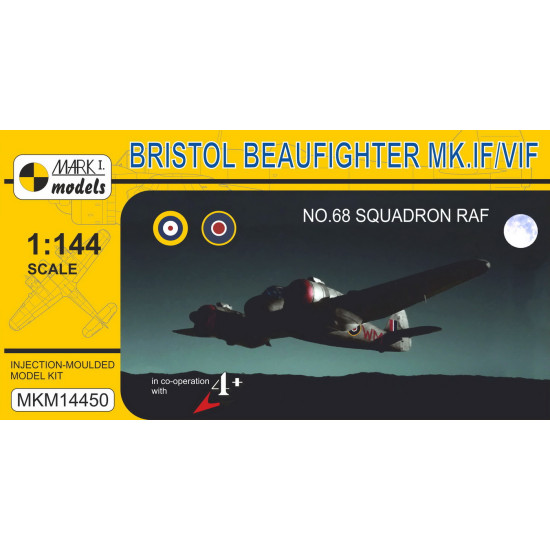 Mark I Mkm144050 1/144 Bristol Beaufighter Mk.if/Vif No.68 Sq. Raf Heavy Fighter