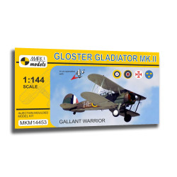 Mark I Mkm144053 1/144 Gladiator Mk.ii Gallant Warrior British Biplane Fighter