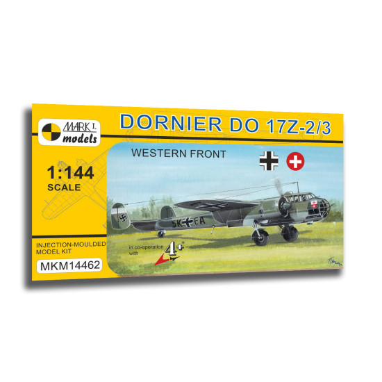 Mark I Mkm144062 1/144 Dornier Do 17z-2/3 Western Front German Light Bomber