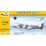 Mark I Mkm144088 1/144 Hawker Harrier Gr.3 Laser Nose Raf Vtol/Stol Fighter