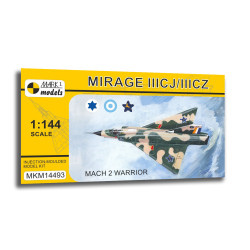 Mark I Mkm144093 1/144 Mirage Iiicj/Cz Mach 2 Warrior French Jet Fighter