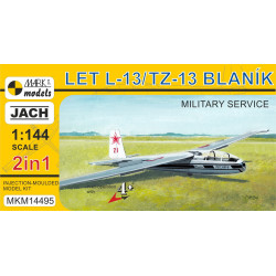 Mark I Mkm144095 1/144 L-13 Blanik Military Service Czech Two-seater Glider 2pcs