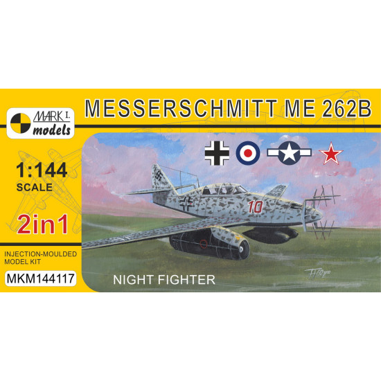 Mark I Mkm144117 1/144 Messerschmitt Me 262b Night German Jet Fighter