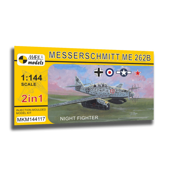 Mark I Mkm144117 1/144 Messerschmitt Me 262b Night German Jet Fighter