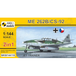 Mark I Mkm144118 1/144 Messerschmitt 262b/Cs-92 Jet Trainer German Fighter 2in1