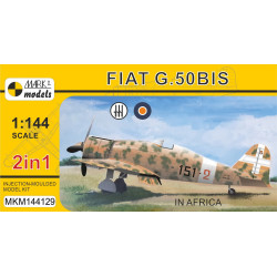 Mark I Mkm144129 1/144 Fiat G.50bis In Africa Italian Fighter Aircraft Wwii 2pcs