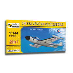Mark I Mkm144135 1/144 Dh.112 Sea Venom Faw.21/22/Ecm.21 Home Fleet Het Fighter