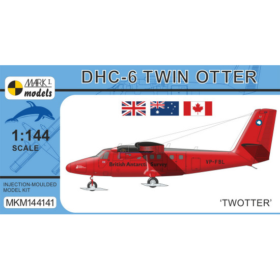 Mark I Mkm144141 1/144 De Havilland Dhc-6 Twin Otter Twotter Uk Australia Canada