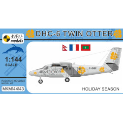Mark I Mkm144143 1/144 De Havilland Dhc-6 Twin Otter Twotter Holiday Season