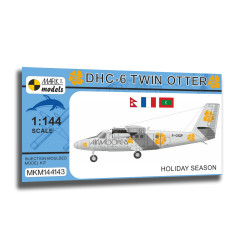 Mark I Mkm144143 1/144 De Havilland Dhc-6 Twin Otter Twotter Holiday Season