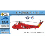 Mark I Mkm144145 1/144 Sikorsky H-34 Us And Canadian Service Helicopter