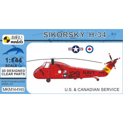Mark I Mkm144145 1/144 Sikorsky H-34 Us And Canadian Service Helicopter