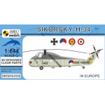 Mark I Mkm144146 1/144 Sikorsky H-34 In Europe Deu It Nl Be Helicopter