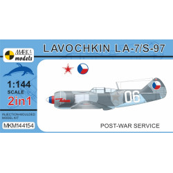 Mark I Mkm144154 1/144 Lavochkin La-7 Post-war Service Soviet Aircraft 2pcs