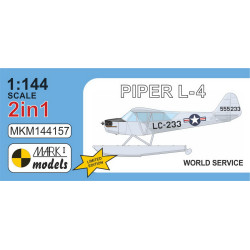 Mark I Mkm144157 1/144 Piper L-4 World Service Us Service Aircraft Postwwii 2pcs