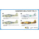 Mark I Mkm144160 1/144 Hawker Sea Fury Fb.11 Mediterranean And Middle East 2pcs