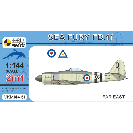 Mark I Mkm144161 1/144 Hawker Sea Fury Fb.11 Far East Korea Burma Australia 2pcs