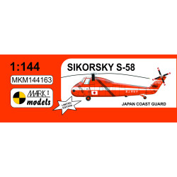 Mark I Mkm144163 1/144 Sikorsky S-58 Japan Coast Guard Helicopter