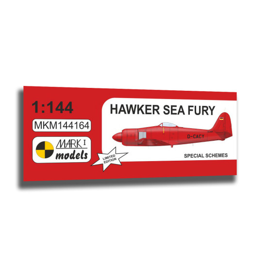 Mark I Mkm144164 1/144 Hawker Sea Fury Special Schemes Aircraft