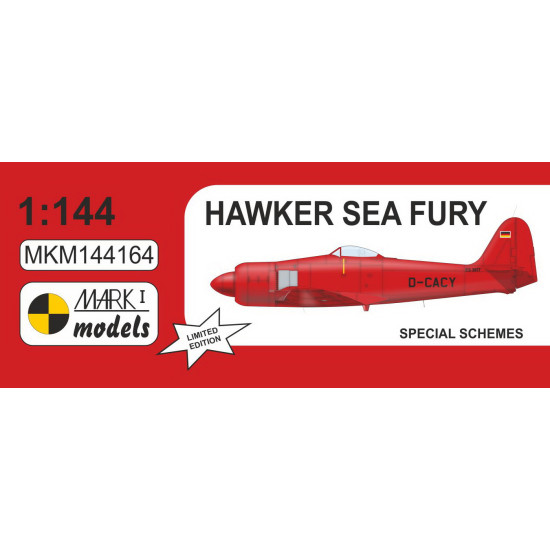 Mark I Mkm144164 1/144 Hawker Sea Fury Special Schemes Aircraft