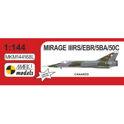 Mark I Mkm144168 1/144 Mirage Iiirs/Iiiebr/5ba/50c Canards French Jet Fighter