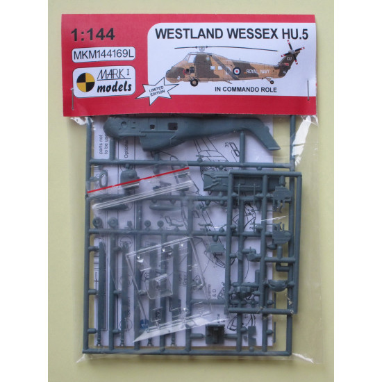 Mark I Mkm144169 1/144 Westland Wessex Hu.5 In Commando Role Helicopter