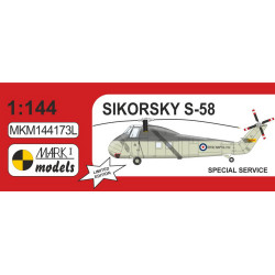 Mark I Mkm144173 1/144 Sikorsky H-34 Special Service Helicopter Limited Edition