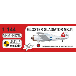 Mark I Mkm144176 1/144 Gloster Gladiator Mediterranean And Middle East Limited Ed