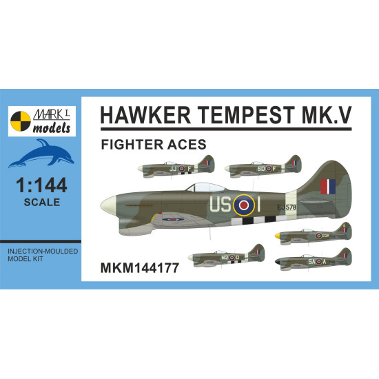 Mark I Mkm144177 1/144 Hawker Tempest Mk.v Fighter Aces Raf Fighter Wwii