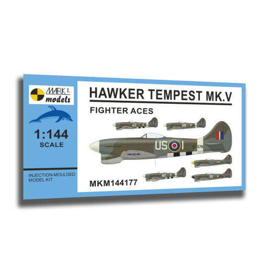 Mark I Mkm144177 1/144 Hawker Tempest Mk.v Fighter Aces Raf Fighter Wwii