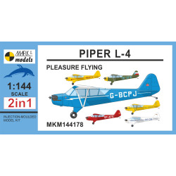 Mark I Mkm144178 1/144 Piper L-4 Grasshopper Pleasure Flying Aircraft