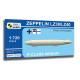 Mark I Mkm720-01 1/720 Zeppelin P-class Lz38/Lz40 First Attackers Rigid Airship