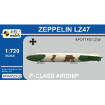 Mark I Mkm720-02 1/720 Zeppelin P-class Lz47 Spotted Cow Rigid Airship