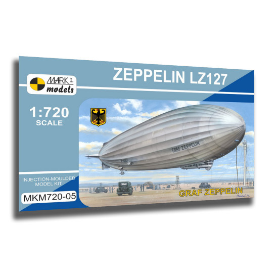 Mark I Mkm720-05 1/720 Zeppelin Lz127 Graf Zeppelin Rigid Airship