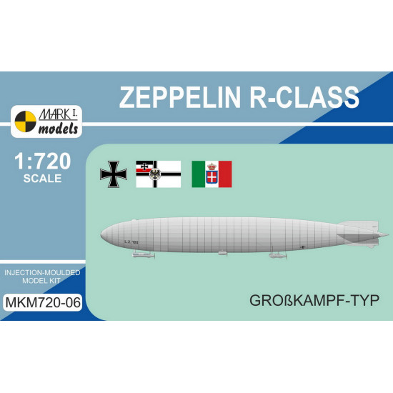 Mark I Mkm720-06 1/720 Zeppelin R-class Grobkampf-typ Rigid Airship