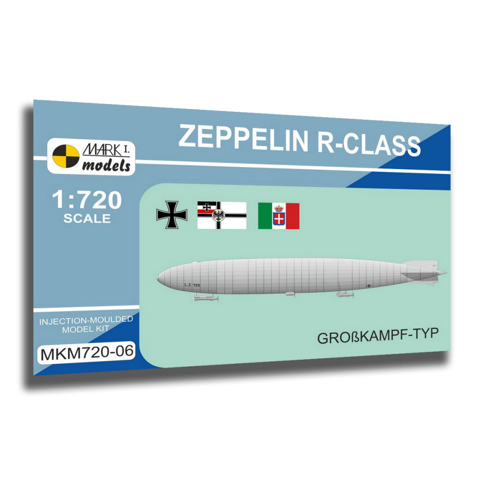 Mark I MKM720-06 1/720 Zeppelin R-class Großkampf-Typ rigid