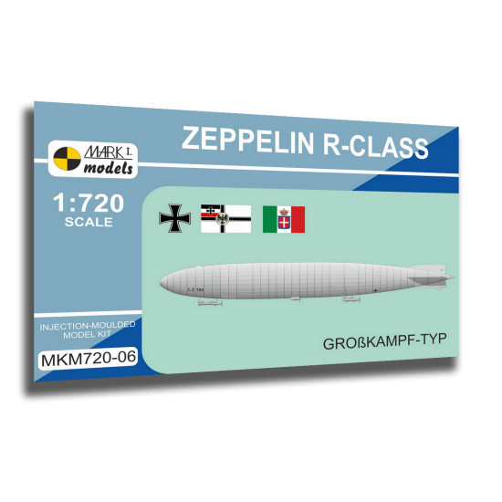 Mark I Mkm720-06 1/720 Zeppelin R-class Grobkampf-typ Rigid Airship