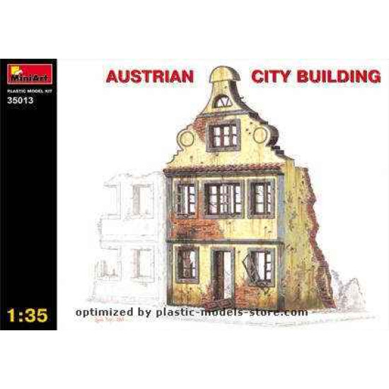 AUSTRIAN CITY BUILDING - PLASTIC MODEL KIT SCALE 1/35 MINIART 35013