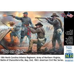 18TH NORTH CAROLINA INFANTRY REGIMENT, ARMY OF NORTHERN VIRGINIA, BATTLE OF CHANCELLORSVILLE, MAY 2ND AMERICAN CIVIL WAR SERIES PLAS