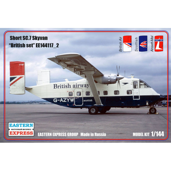 PASSENGER AIRCRAFT SHORT SC.7 SKYVAN BRITISH SET EE144117-02