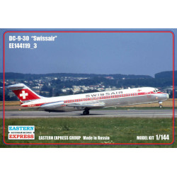 EASTERN EXPRESS 1/144 MCDONNELL DOUGLAS DC-9 -30 SWISSAIR CIVIL AIRLINER EE144119-03