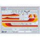 EASTERN EXPRESS 144110 CIVIL AIRLINER MD-87, IBERIA AIRLINES PLASTIC KIT 1/144 EE144110
