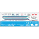 EASTERN EXPRESS 1/144 SHORT 360 BRITISH MIDLAND HAUL AIRCRAFT MODEL KIT EE144105-04