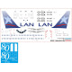 EASTERN EXPRESS 1/144 AIRLINER A318-121 LAN AIRLINES EE14441-01